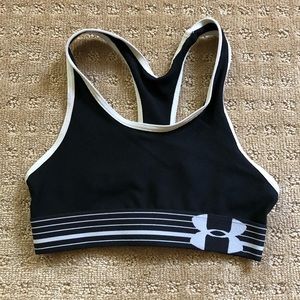 Black Under Armour Sports Bra